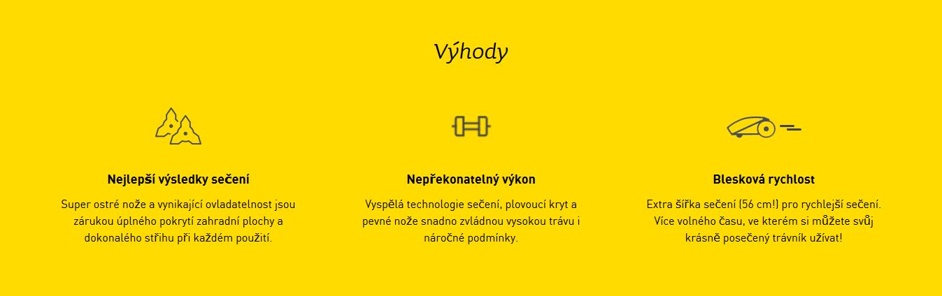 výhody RS